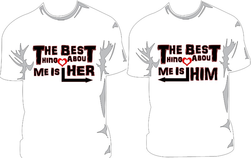 Couple TShirts Design