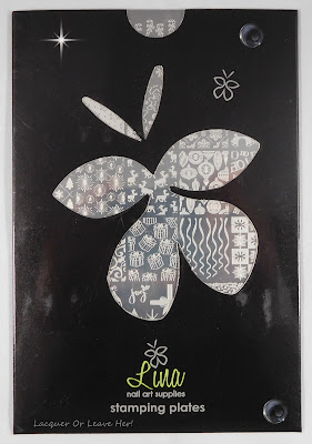 Lina Nail Art Supplies stamping plates in their covers