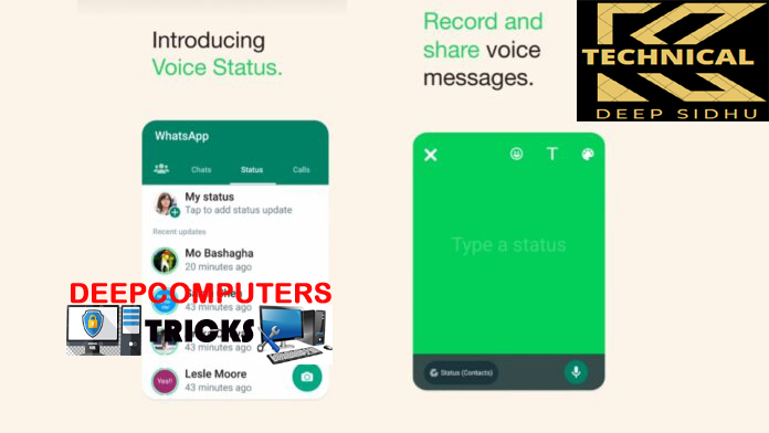 WhatsApp Voice Status Feature