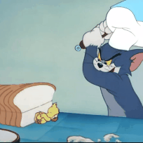Gambar animasi lucu bebek dan kucing