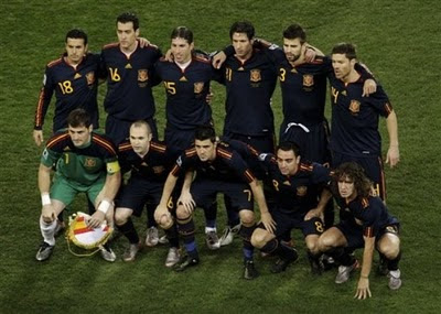 Spain wins the FIFA World Cup 2010