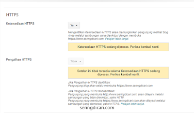 HTTPS Kini Tersedia di Blog Custom Domain (Blogger)