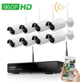 [AUTO-PAIR]xmartO WOS1388 8 Channel 960p HD Wireless Security Camera System review