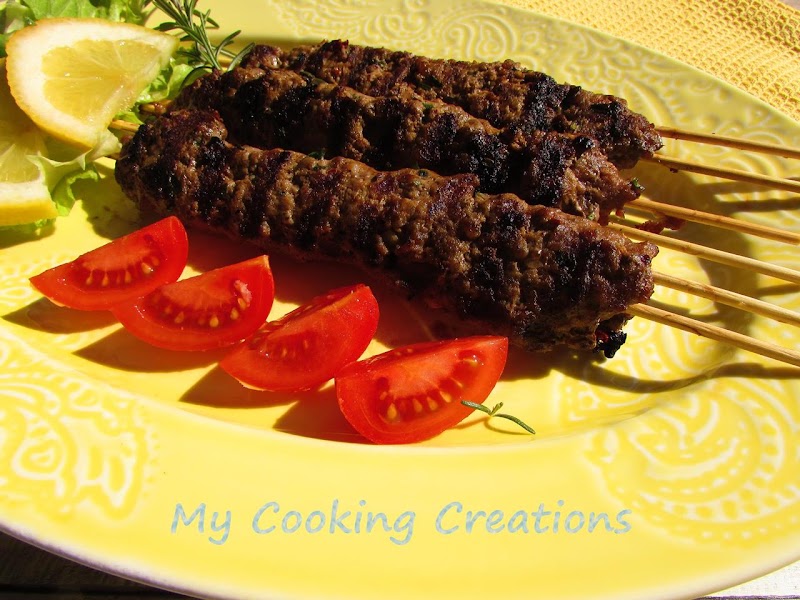 Адана кебап * Adana kebab - carne tritata di agnello e manzo turca