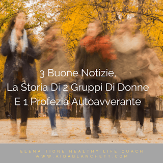 C’erano una volta...  c'erano una volta due gruppi di donne in questa storia mind-body…   un gruppo donne che si avvicinava a questo approccio da solo, senza una struttura e senza le informazioni che sono specificatamente progettate per ottenere sollievo...