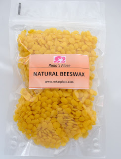  Natural Beeswax Beads