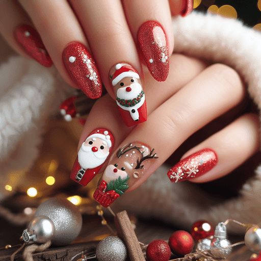 Winter Christmas Nails: A Festive Guide to Nail Art Trends