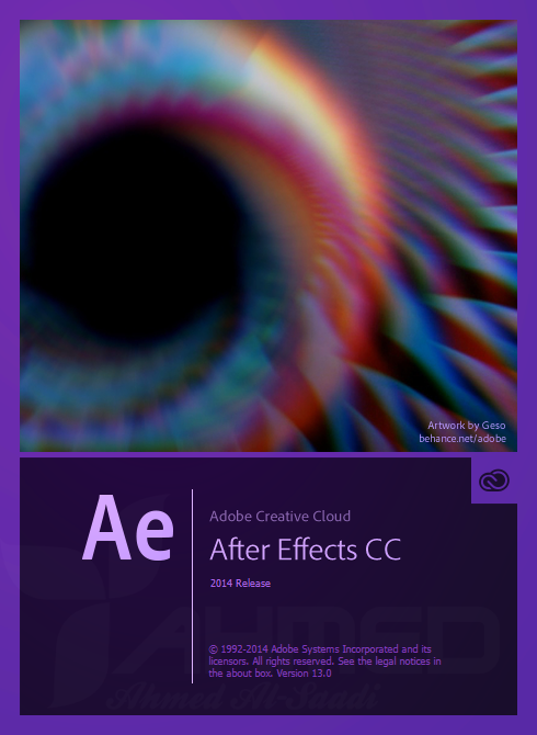 تحميل ادوبي افتر افكت Adobe After Effects CC 2014 13.0.0.214 full Crack مع التفعيل