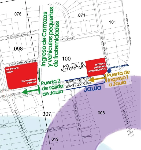 Rol de Ingreso del Corso de Corsos 2024 y Recorrido