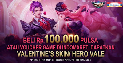 Cara Mendapatkan Skin Valentine Mobile Legends