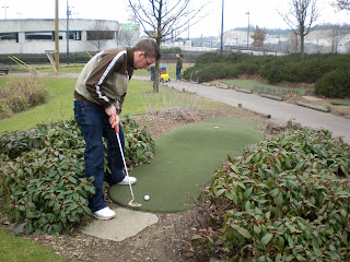 9-Hole Putting course at Bluewater Shopping Centre in Kent