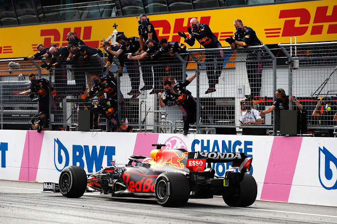 STYRIAN GP: Max wins the home race followed by Mercedes