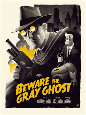 Batman The Animated Series “Beware the Gray Ghost” Standard Edition Screen Print by Phantom City Creative & Mondo