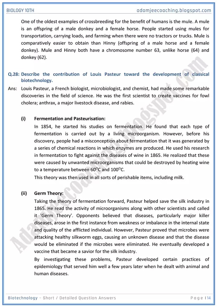 biotechnology-short-and-detailed-answer-questions-biology-10th