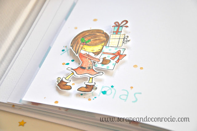 Diario de Navidad Scrapbooking