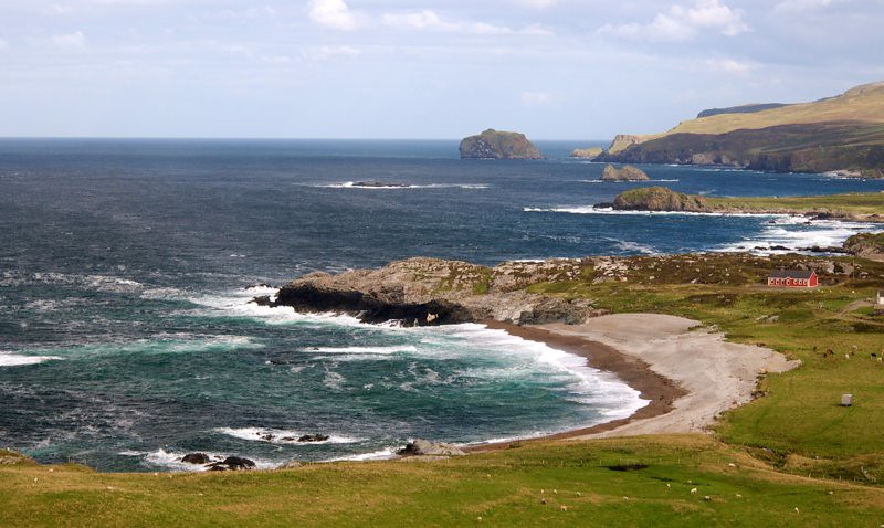 Location on the coast in Ireland