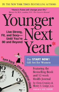 Younger Next Year: The Book & Journal Gift Set for Women