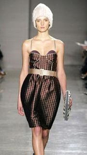 Proenza Schouler Bustier Corset Runway Dress