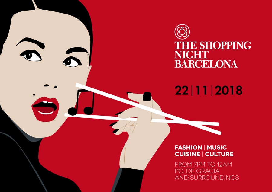 The 9th Edition of The Shopping Night Barcelona 2018