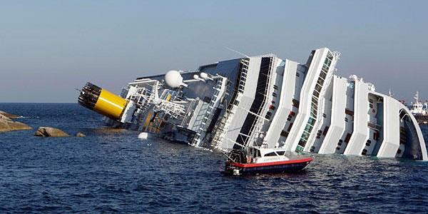 Italian cruise ship sinking