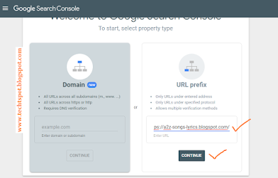 Add a blog to Google Search Console 2
