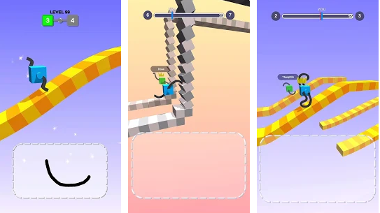 Draw Climber MOD + APK Unlimited Coins 1.3.0 Terbaru 2020