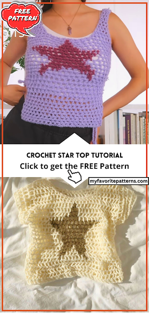 Crochet Star Top Tutorial