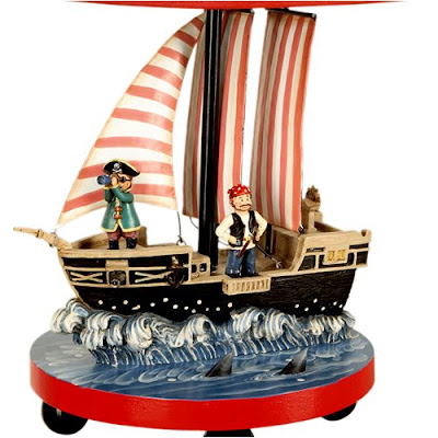 Pirate Table Lamp For Kids Rooms Photo