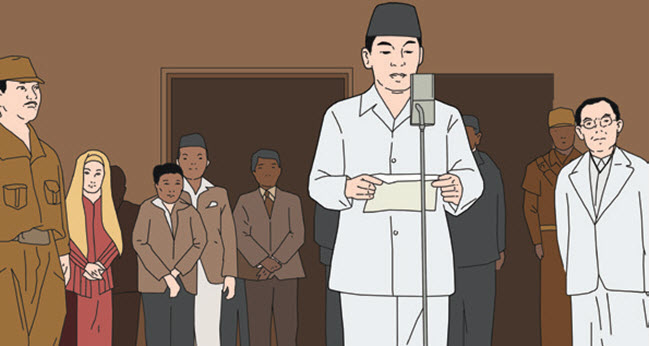 Kemerdekaan seperti yang sekarang ini kita rasakan tidaklah terjadi begitu saja Peristiwa Menjelang dan Sesudah Pembacaan Teks Proklamasi