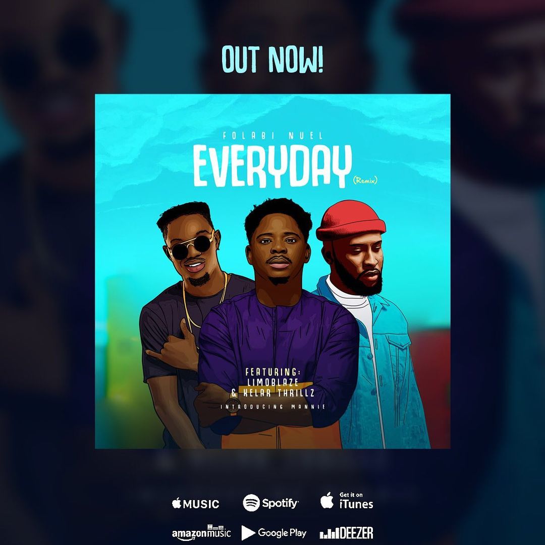 Lyrics of Everyday (Remix) by Folabi Nuel