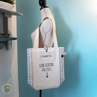 tote bag, sac tissus bio, zéro déchet, lapazcualisa, durable, écoresponsable