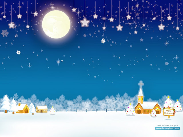 Christmas Night Wallpaper