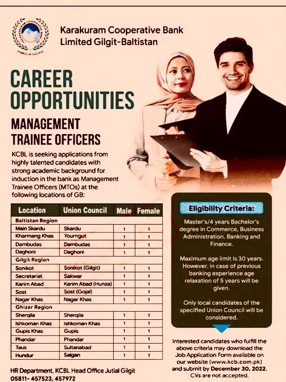 Cooperative Bank Limited KCBL MTO New Jobs 2023,