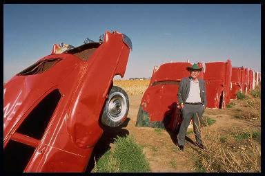 Famous Buried Art Cars Cadillac Ranch