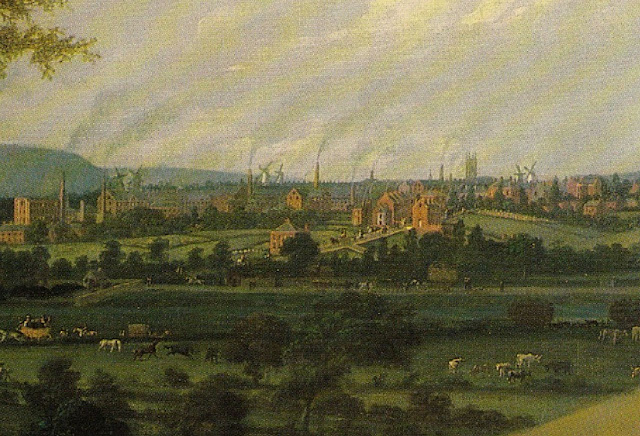 View of Preston from Penwortham Hill by John P. Jenkinson