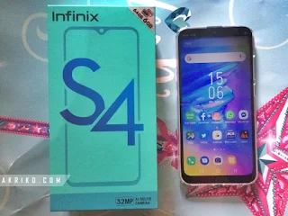 Unboxing HP Infinix S4 6/64 GB Harga di bawah 2 Juta