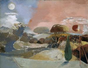 Paul Nash's 'Vernal Equinox' (1943) is quite apocalyptic, the snake ...