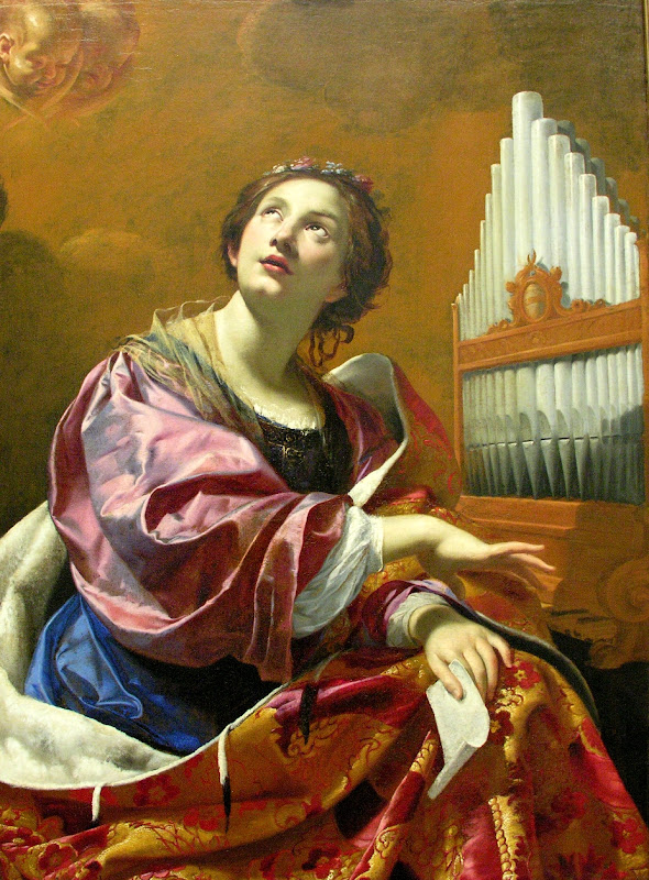 Simon Vouet - Saint Cecilia (1626)