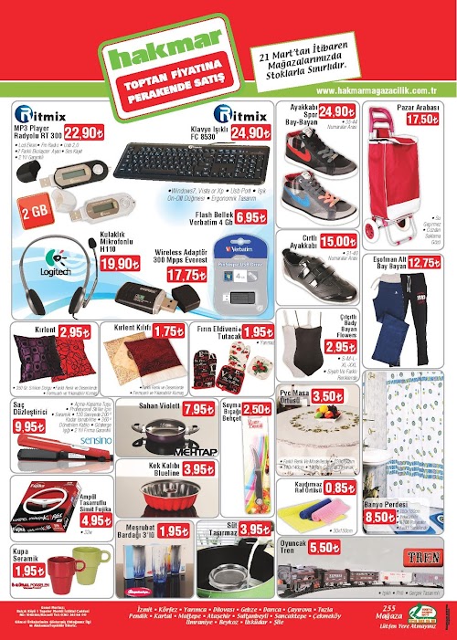 Hakmar 21 Mart 2013 Güncel Katalog ve Kampanya Broşürü