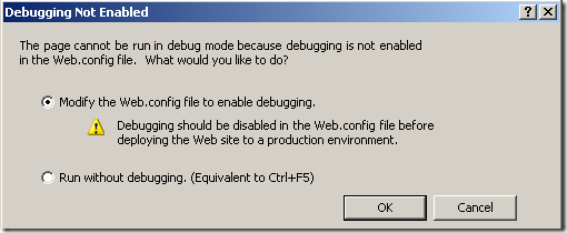 debugging-not-enabled