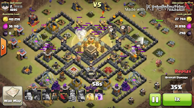 Attack strategi coc Level TH9