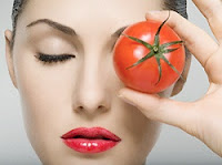 healthy skin with tomato Benefits