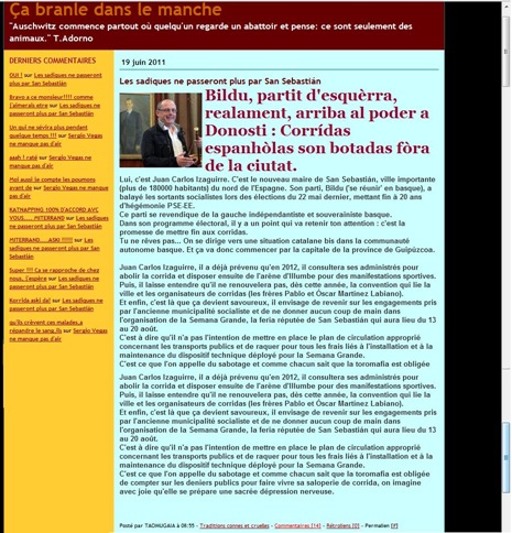 Bildu neteja Donosti