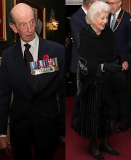 British royals attend Festival of Remembrance