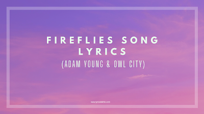 firefly song lyrics