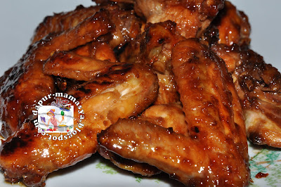 Dapur Mamasya: Sticky Caramel Chicken Wings