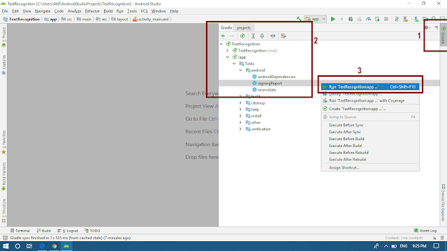 Obtain Certificate SHA-1 Fingerprint Using Android Studio