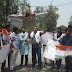 गाजीपुर: यूपीएससी का पेपर लीक होने से नाराज यूथ, शिक्षामंत्री का पुतला फूंक जताया आक्रोश