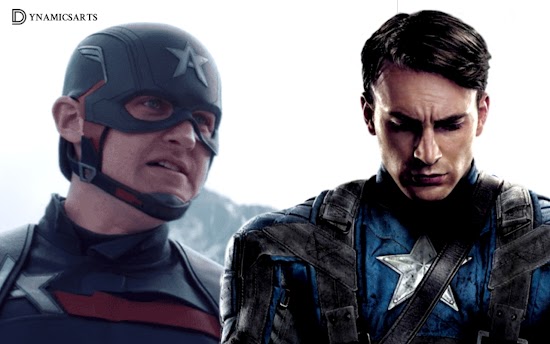 Wyatt Russell's Wanted Chris Evans Captain America Suit for The Falcon and The Winter Soldier