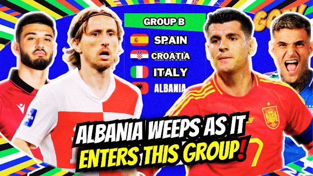 Euro 2024 Group B preview: Italy, Spain, and Croatia face off in a fierce competition, with Albania as the wildcard.